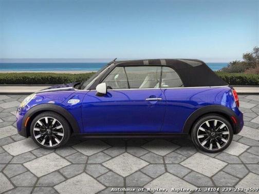 Blue 2019 MINI Convertible Cooper S