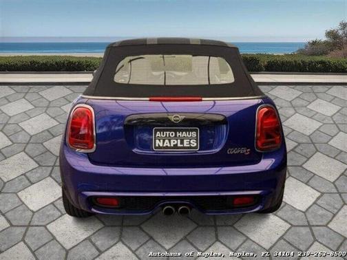 Blue 2019 MINI Convertible Cooper S