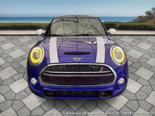 Blue 2019 MINI Convertible Cooper S
