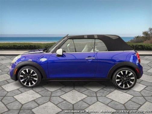 Blue 2019 MINI Convertible Cooper S