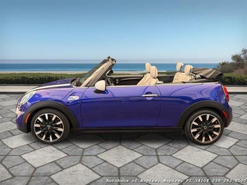 Blue 2019 MINI Convertible Cooper S