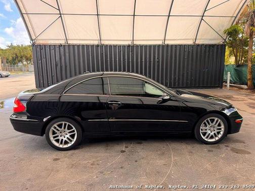 Black 2009 Mercedes-Benz CLK-Class CLK 350