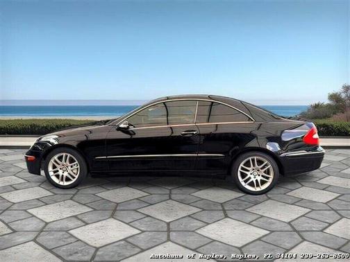 Black 2009 Mercedes-Benz CLK-Class CLK 350