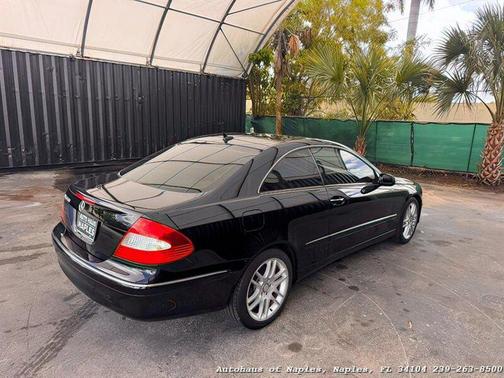 Black 2009 Mercedes-Benz CLK-Class CLK 350