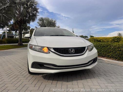 Taffeta White 2013 Honda Civic LX