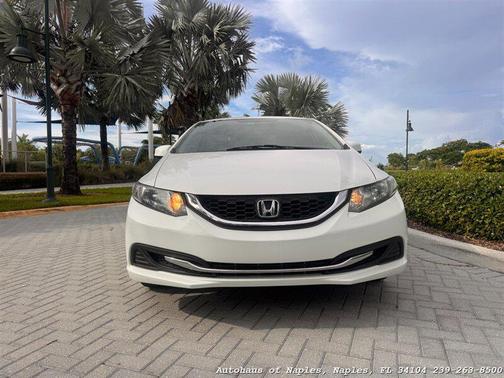 Taffeta White 2013 Honda Civic LX