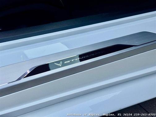 Arctic White 2023 Chevrolet Corvette Stingray w/1LT