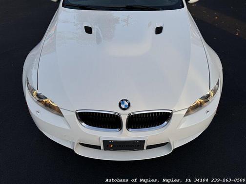 White 2012 BMW M3 Base