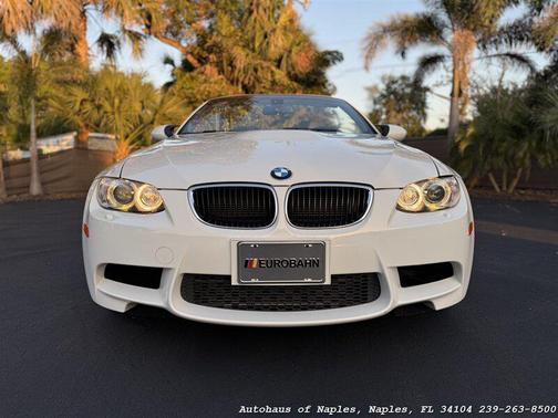 White 2012 BMW M3 Base