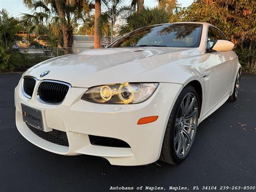 White 2012 BMW M3 Base