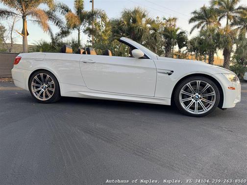 White 2012 BMW M3 Base