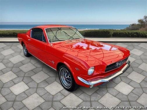 Orange 1965 Ford Mustang Base