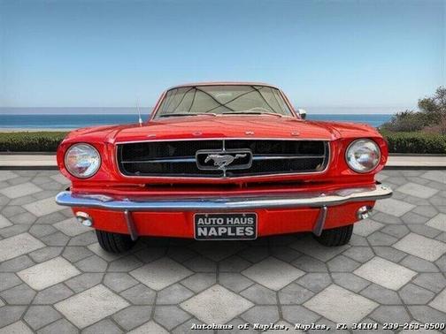 Orange 1965 Ford Mustang Base