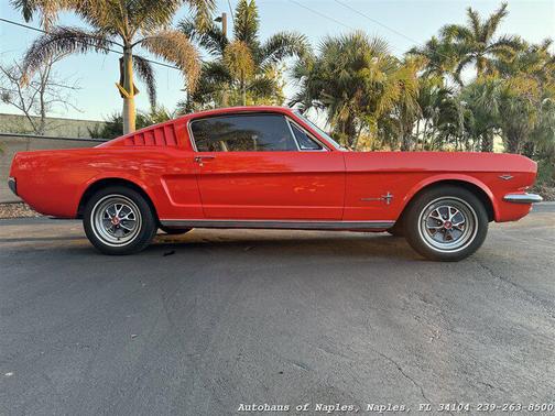 Orange 1965 Ford Mustang Base