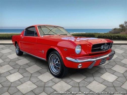 Orange 1965 Ford Mustang Base