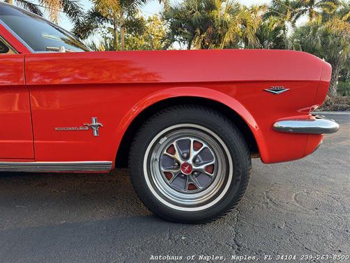 Orange 1965 Ford Mustang Base