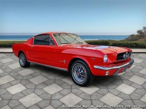 Orange 1965 Ford Mustang Base