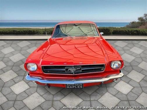 Orange 1965 Ford Mustang Base