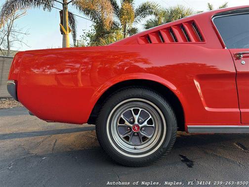 Orange 1965 Ford Mustang Base