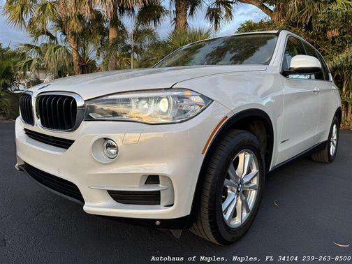 White 2015 BMW X5 xDrive35i