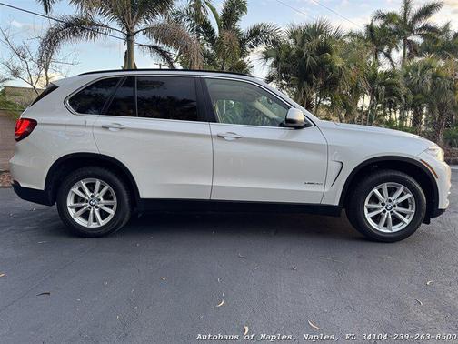 White 2015 BMW X5 xDrive35i