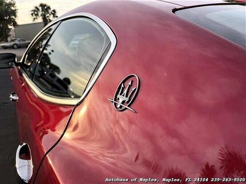 Red 2015 Maserati Ghibli S Q4