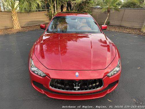 Red 2015 Maserati Ghibli S Q4