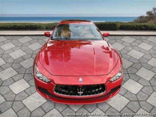 Red 2015 Maserati Ghibli S Q4