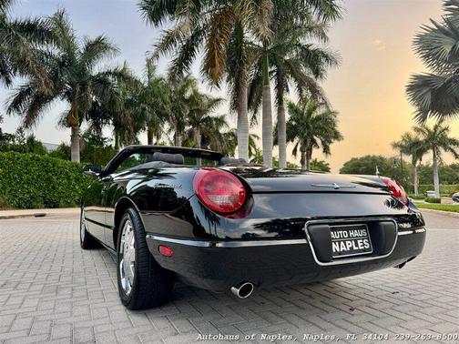 Evening Black 2002 Ford Thunderbird Deluxe