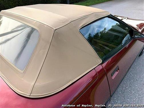 Burgundy 1987 Chevrolet Corvette Base