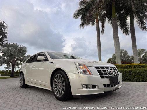 White Diamond Tricoat 2013 Cadillac CTS Performance