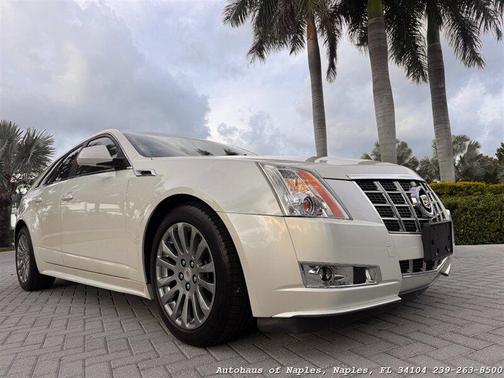White Diamond Tricoat 2013 Cadillac CTS Performance