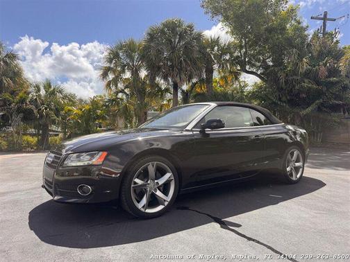 Brilliant Black 2011 Audi A5 Premium Plus