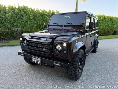 Plum 1997 Land Rover Defender 110