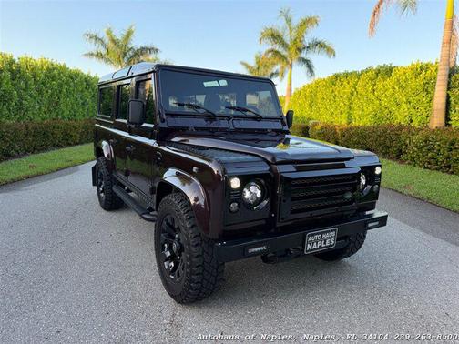 Plum 1997 Land Rover Defender 110