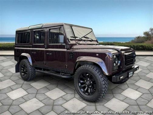 Plum 1997 Land Rover Defender 110