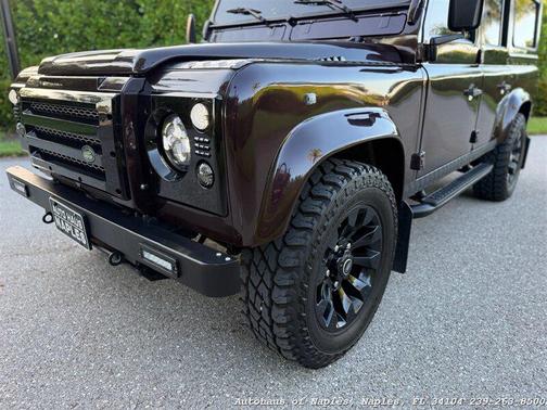 Plum 1997 Land Rover Defender 110