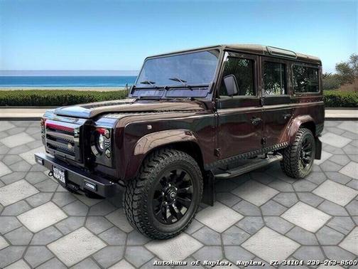 Plum 1997 Land Rover Defender 110