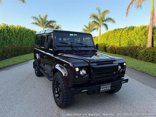 Plum 1997 Land Rover Defender 110