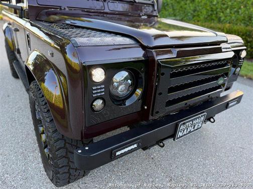 Plum 1997 Land Rover Defender 110