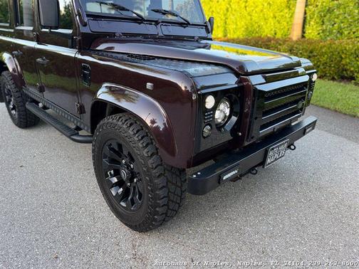 Plum 1997 Land Rover Defender 110