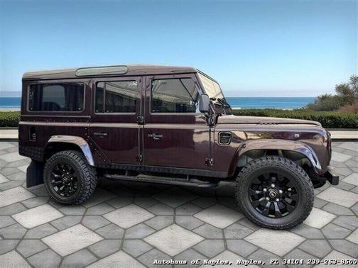 Plum 1997 Land Rover Defender 110