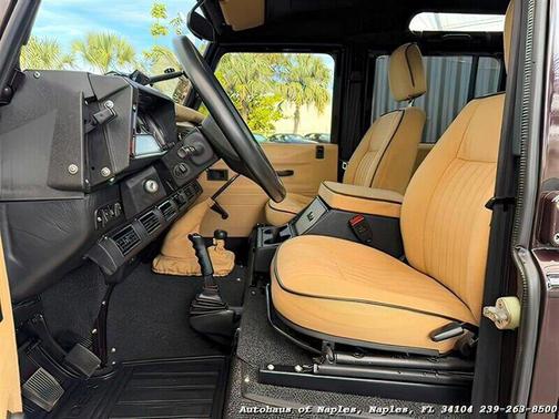 Plum 1997 Land Rover Defender 110