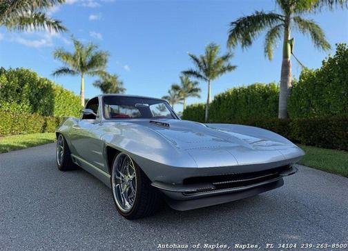 Silver 1964 Chevrolet Corvette Base