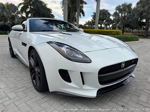 Polaris White 2014 Jaguar F-TYPE V8 S