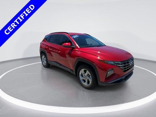 Red 2022 Hyundai TUCSON SEL