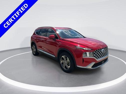 Red 2022 Hyundai SANTA FE SEL