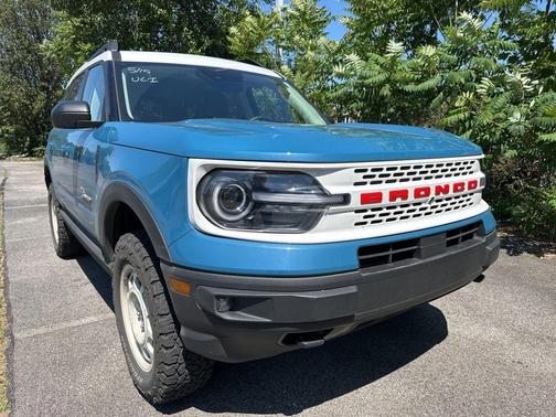 Peak Blue 2023 Ford Bronco Sport Heritage Limited