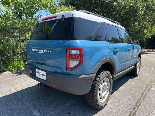 Peak Blue 2023 Ford Bronco Sport Heritage Limited