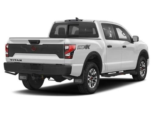 Glacier White 2024 Nissan Titan PRO-4X